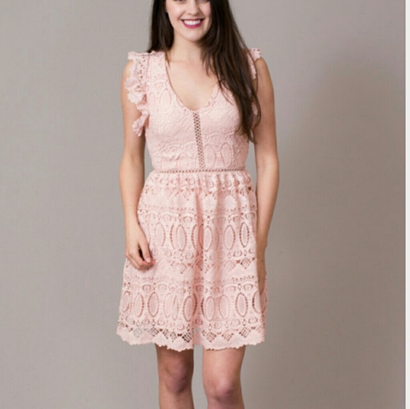 J.O.A Women's Floral Ruffle Shoulder - Picture 2 of 8